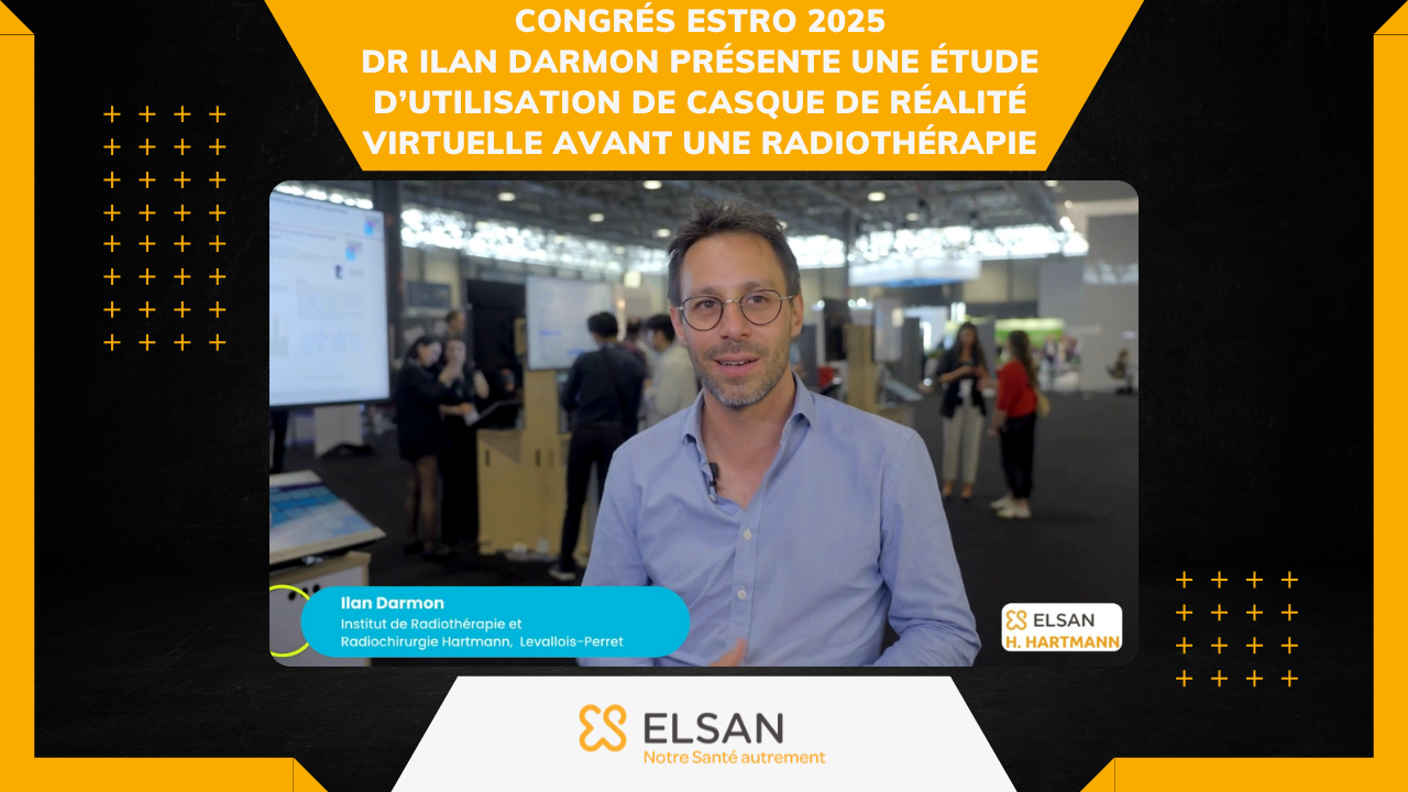 Ilan Darmon congrès ESTRO 2025